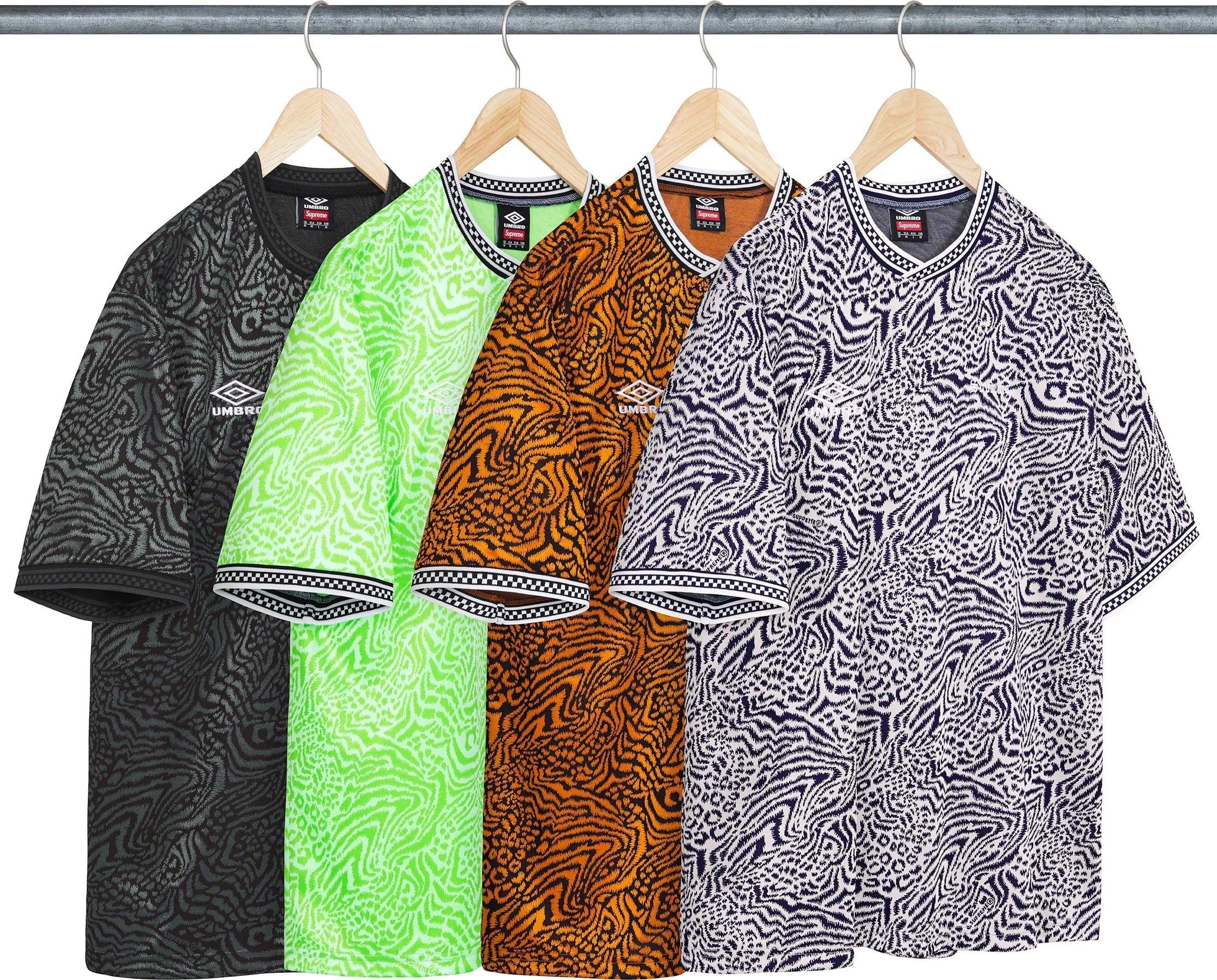 Supreme®/Umbro Jacquard Animal Print Soccer Jersey